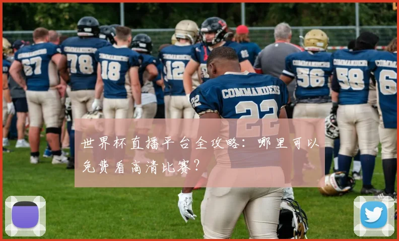 世界杯直播平台全攻略：哪里可以免费看高清比赛？